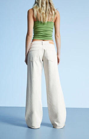 Eco Bone Low Rise Baggy Jeans image number 4