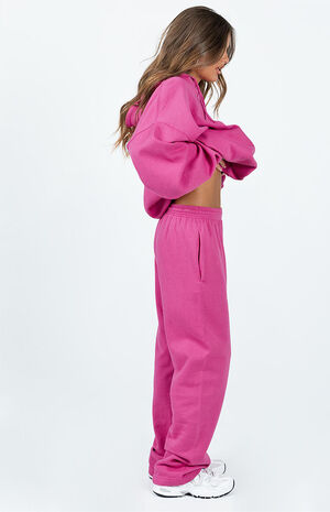 Recycled Arya Straight Leg Sweatpants image number 3