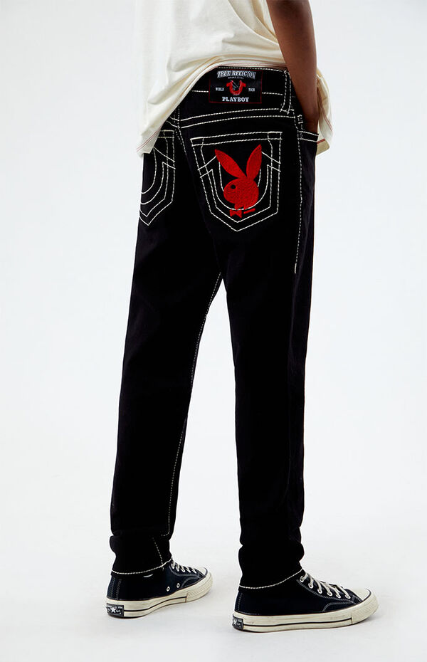 True Religion x Playboy Relaxed Skinny Jeans | Pacsun