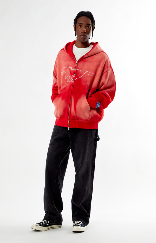 FORD Bronco Outline Full Zip Hoodie