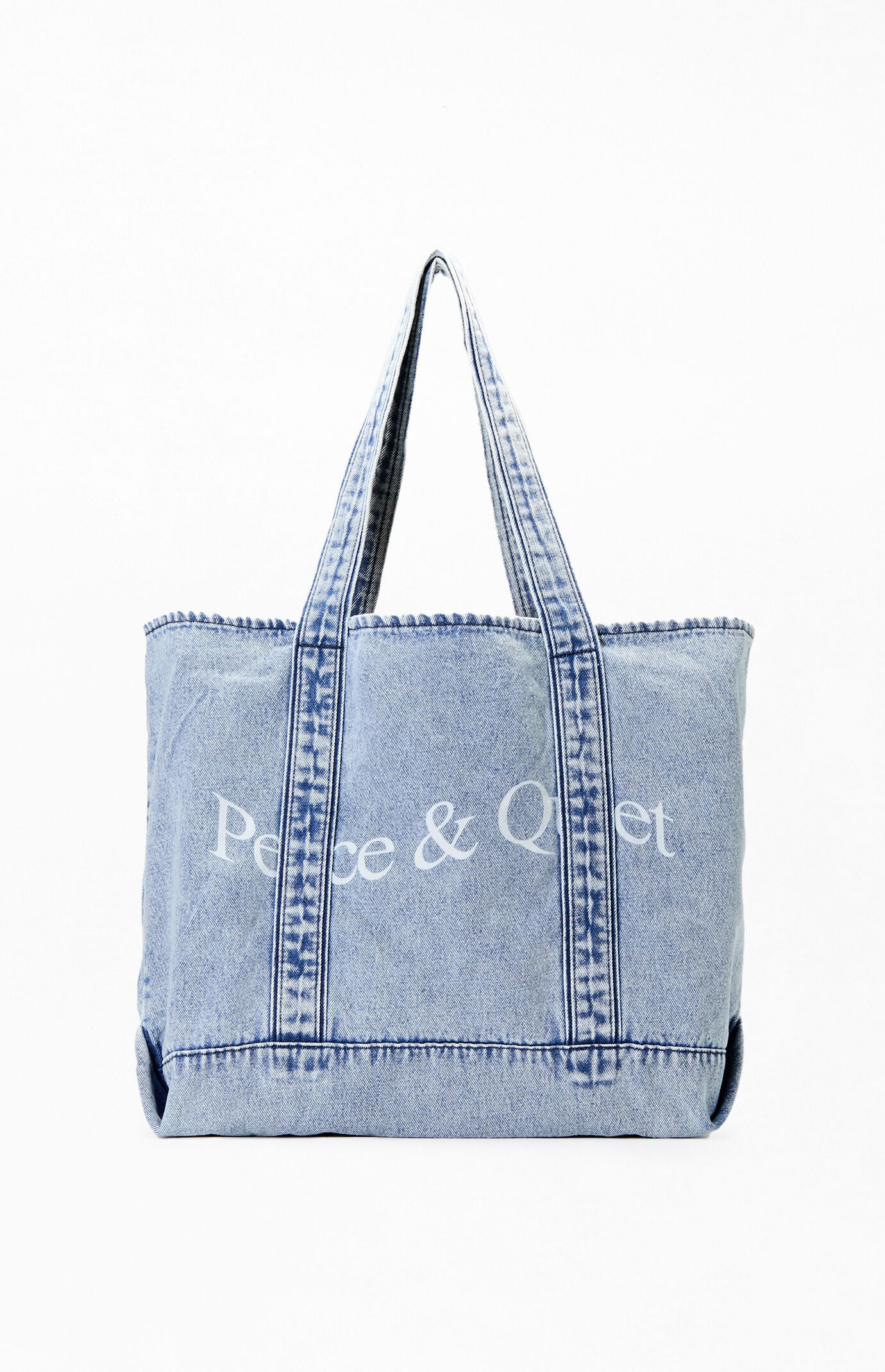 MUSEUM OF PEACE & QUIET Wordmark Denim Boat Tote Bag | Pacsun