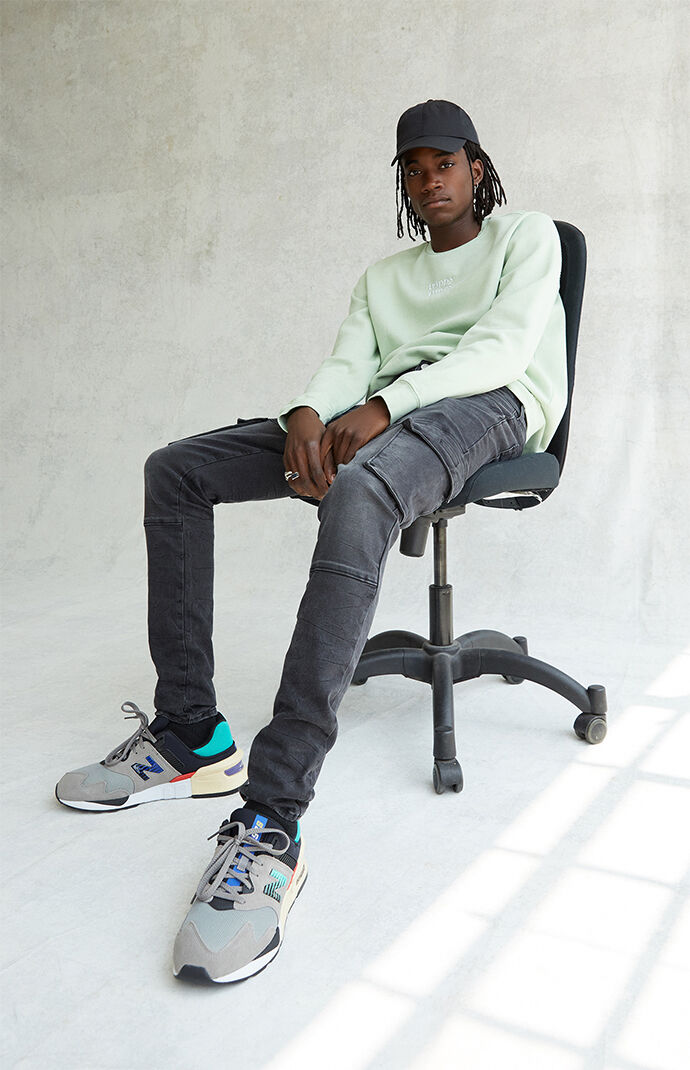 Pacsun stacked online skinny cargos