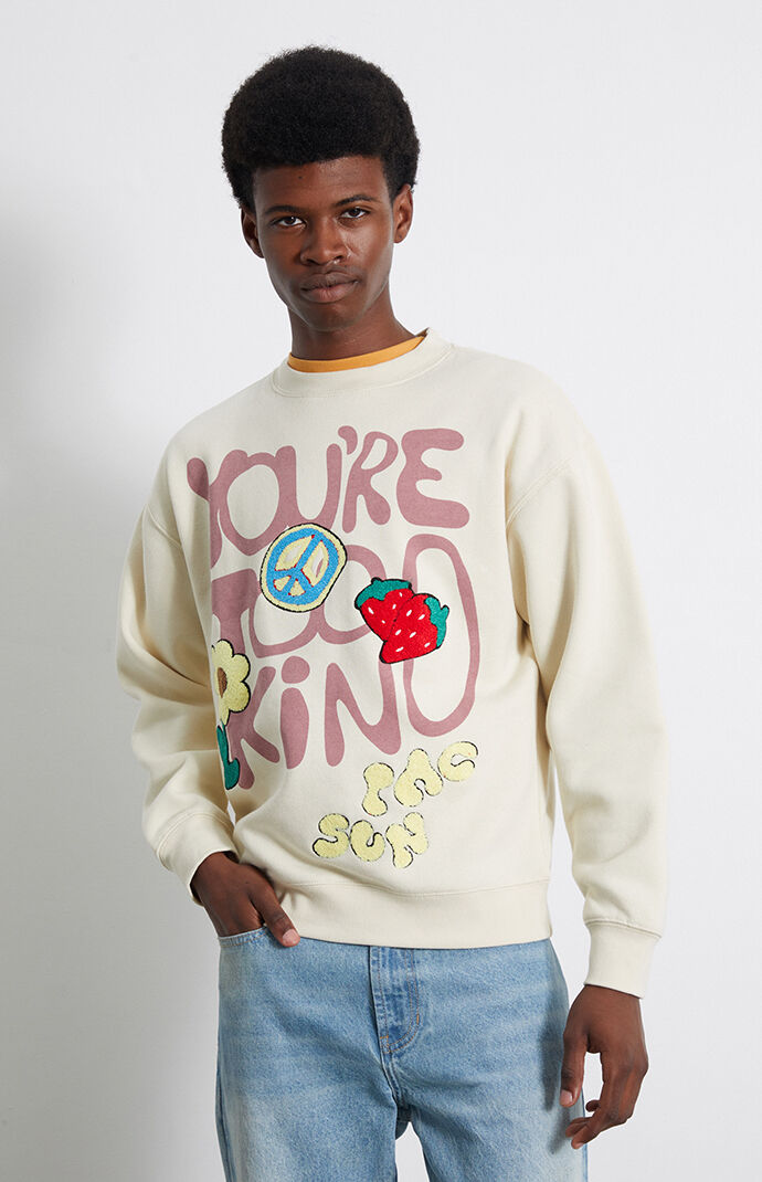 Too smiley sweatshirt on sale