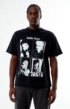 Gothic Faces T-Shirt image number 1