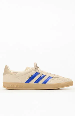 Blue & Tan Gazelle Indoor Shoes image number 1