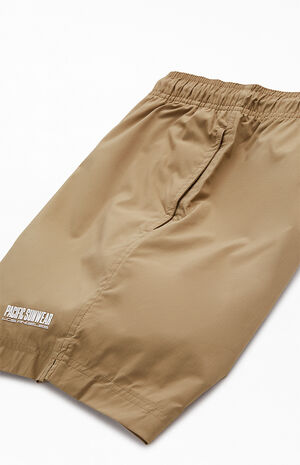 Solid Ripstop 6.5" Swim Trunks image number 4