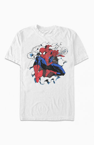 evaluate Distant Sensitive FIFTH SUN Breakthrough Spider-Man T-Shirt | PacSun