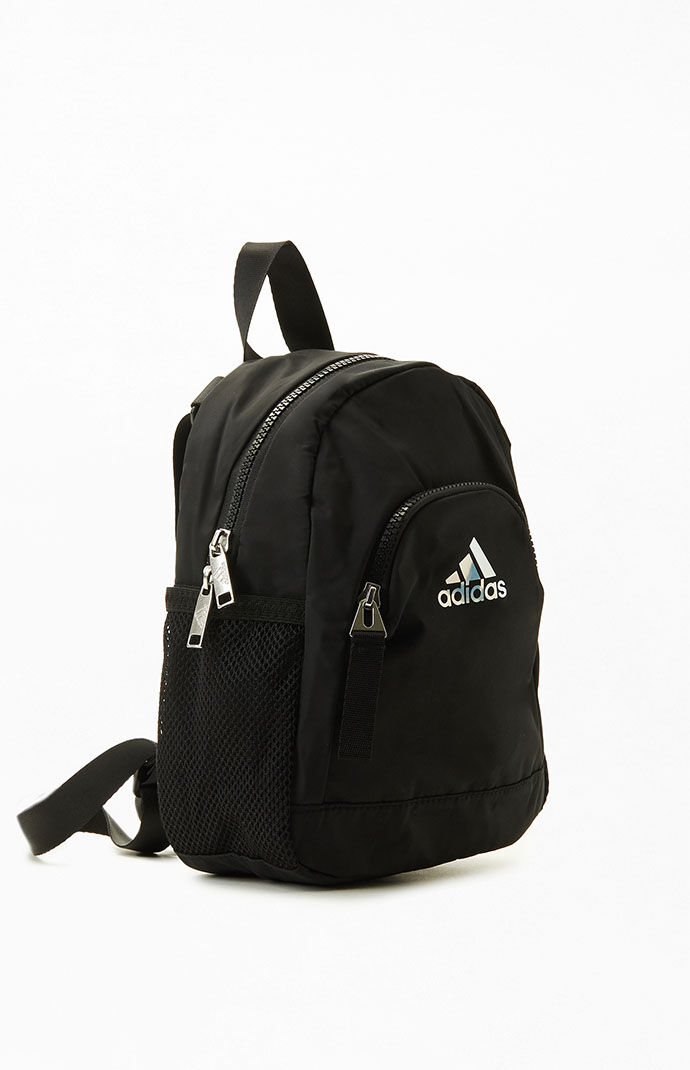 adidas Black Linear Mini Backpack PacSun