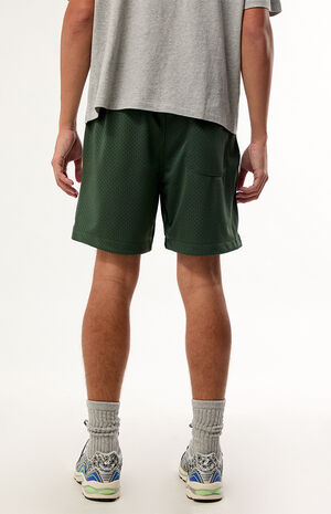 Green Mesh Shorts image number 4