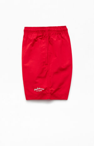 Solid Nylon 6.5" Swim Trunks image number 3