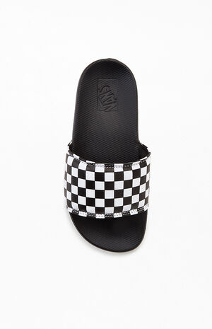 Kids Checker La Costa Slide Sandals image number 5