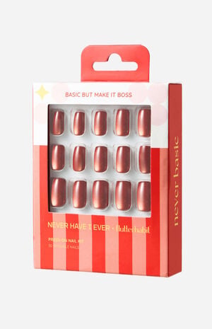 Basic But Make It Boss Square Press-On Nails image number 2