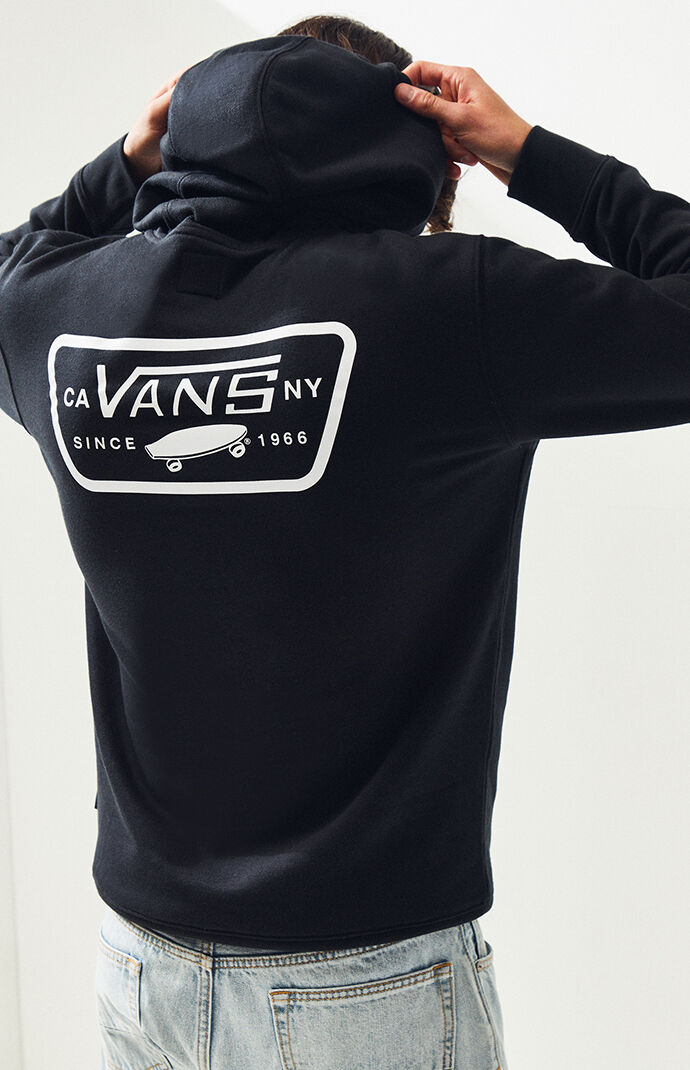 Full Patched Pullover Hoodie