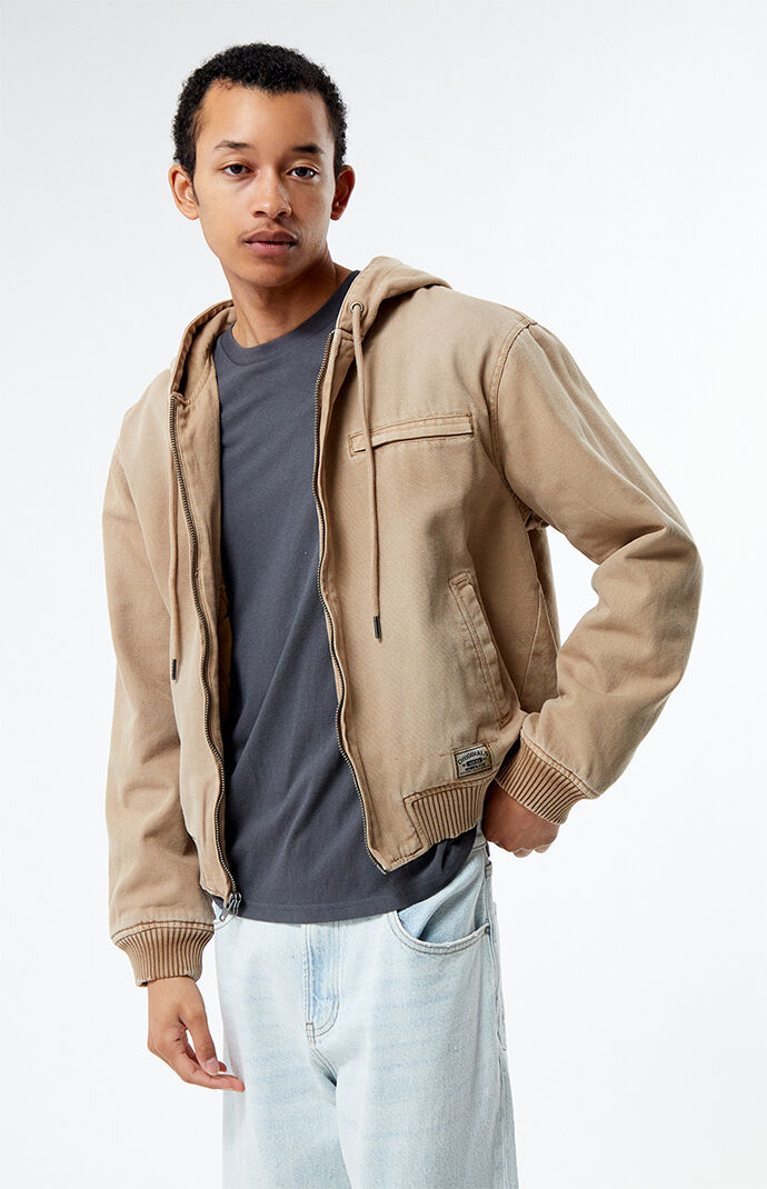 GUESS Originals Canvas Worker Hooded Jacket | PacSun GUESS Originals Canvas Worker Hooded Jacket | PacSun