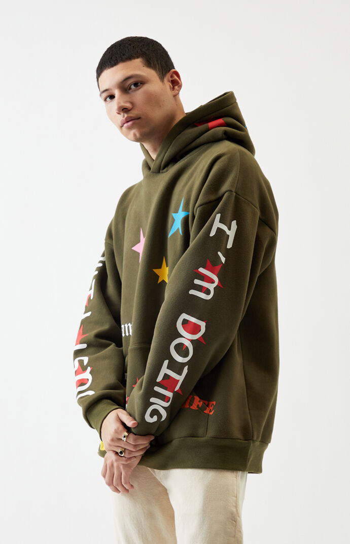 I'm Doing Just Fine Graphic Hoodie