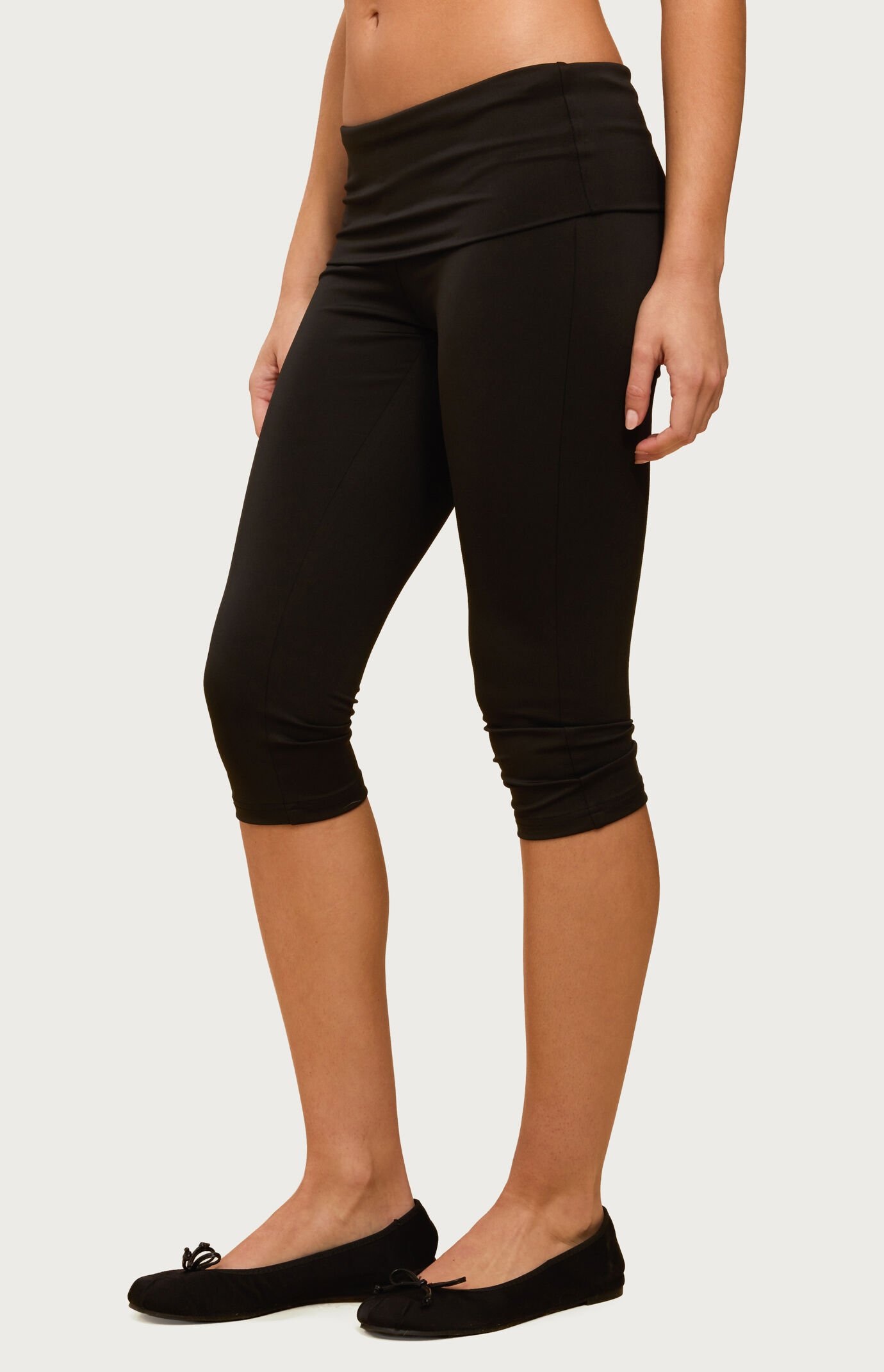 Edikted Ravena Foldover Capri Leggings
