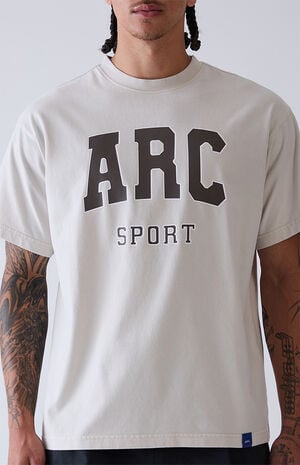 Grey Sport Vintage Wash T-Shirt image number 6