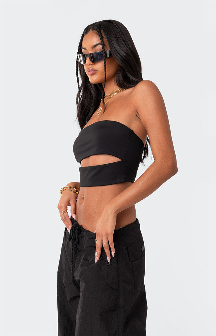 SS2016 Y’s InsideOut Design Tops Women's Slim-fit mesh top with flower print | Multicolor