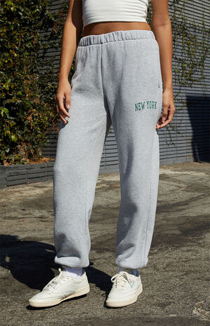 Heather Grey New York Rosa Sweatpants image number 2