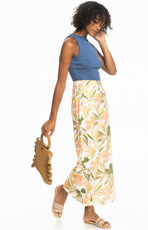 Tropical Midnight Avenue Wide Leg Pants image number 1