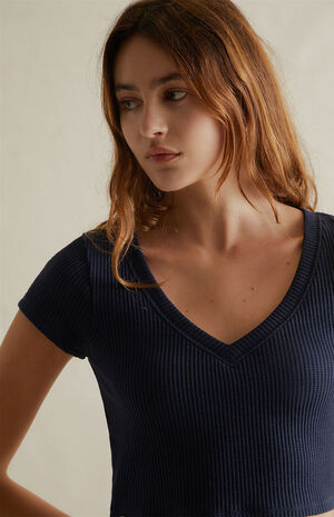 Waffle Knit T-Shirt image number 5