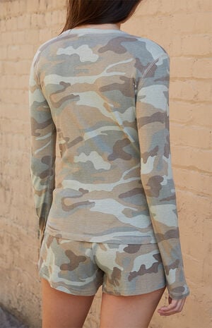 Camo Ainsley Long Sleeve Top image number 4