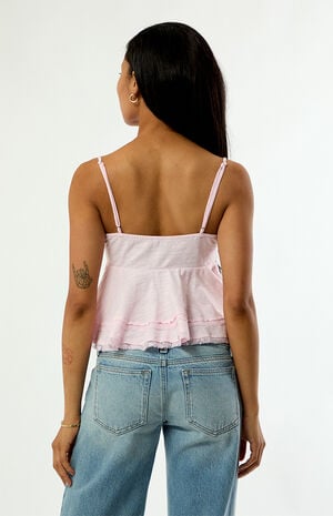 Chloe Cropped Babydoll Top image number 5