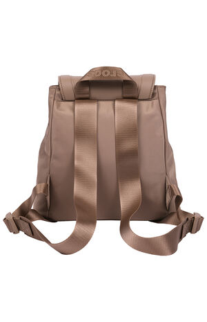Latte Mini Fashion Eva Flap Backpack image number 3