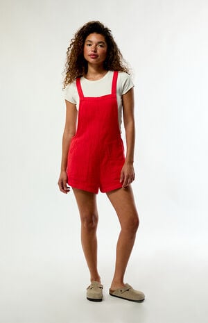 Beach Crush Denim Overalls image number 5
