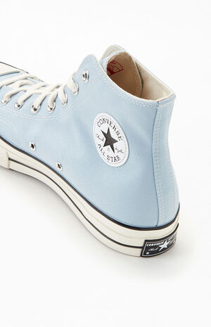 tetraedro tuberculosis Cívico Converse Light Blue Recycled Chuck 70 High Top Shoes | PacSun