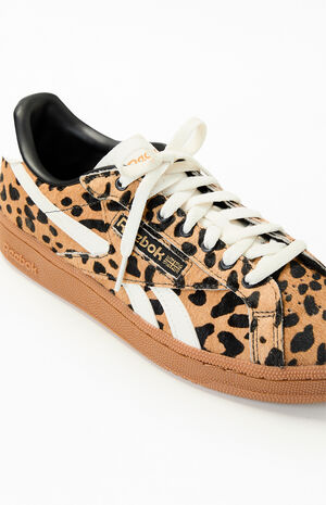 Women's Leopard Club C Grounds UK Sneakers image number 6