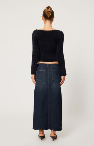 Fluffy Knit Sweater image number 2