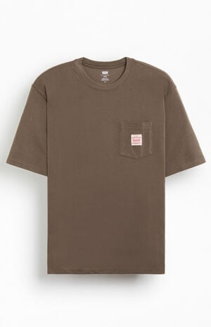 Brown Workwear Pocket T-Shirt image number 1