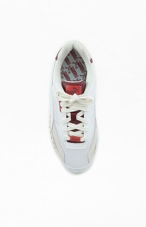 Women's White Blacktop Rider Sneakers image number 5