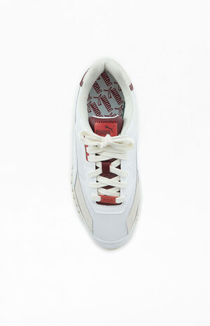 Women's White Blacktop Rider Sneakers image number 5