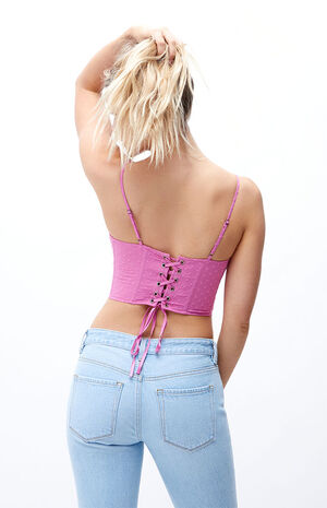 Lace Corset Top image number 4