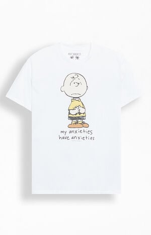 Peanuts Charlie Brown Anxiety T-Shirt image number 1