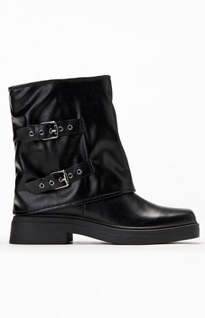 Women's Black Unmatched Boots image number 1
