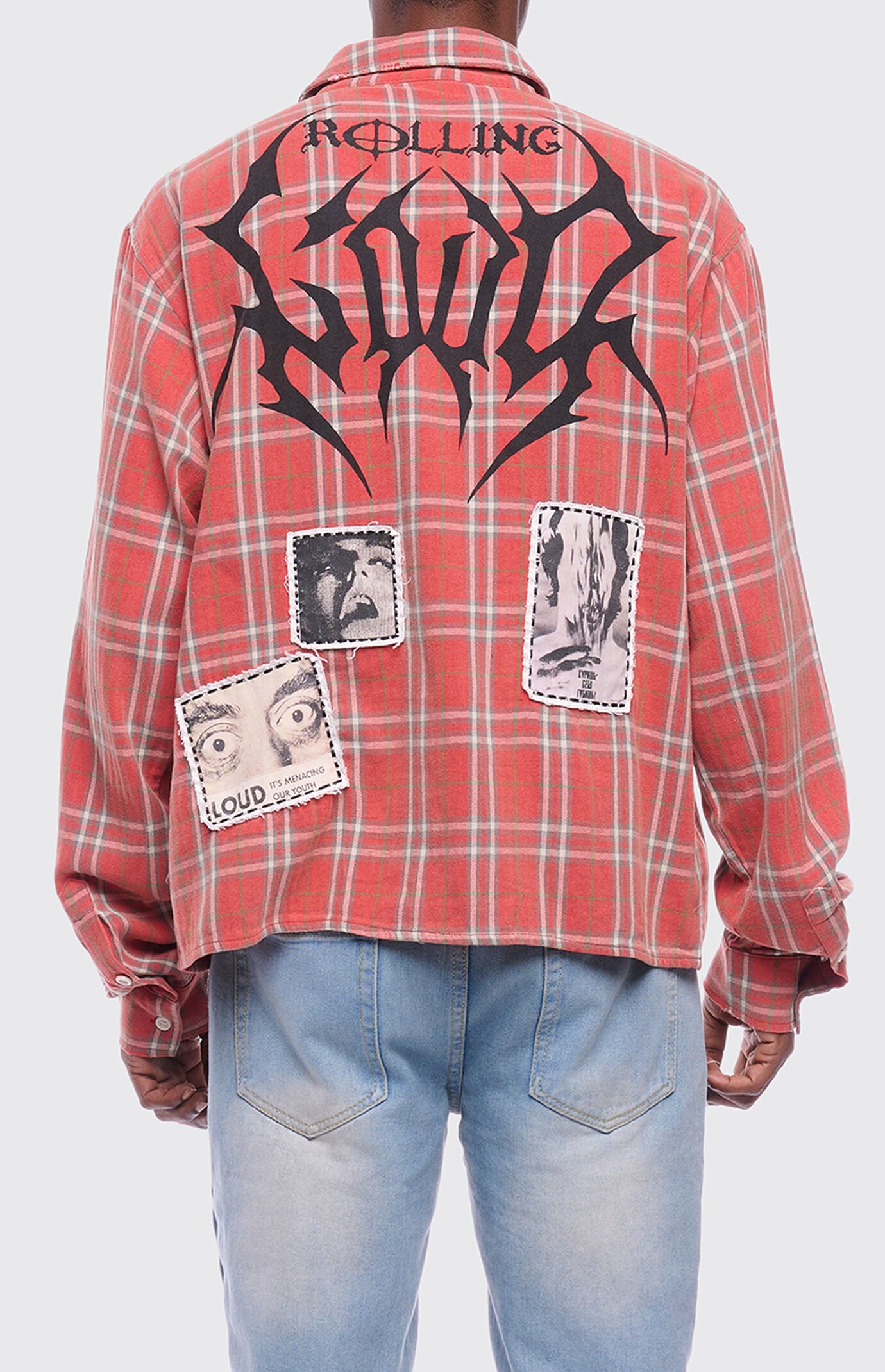 Rolling Loud Anarchy Flannel Long Sleeve Shirt