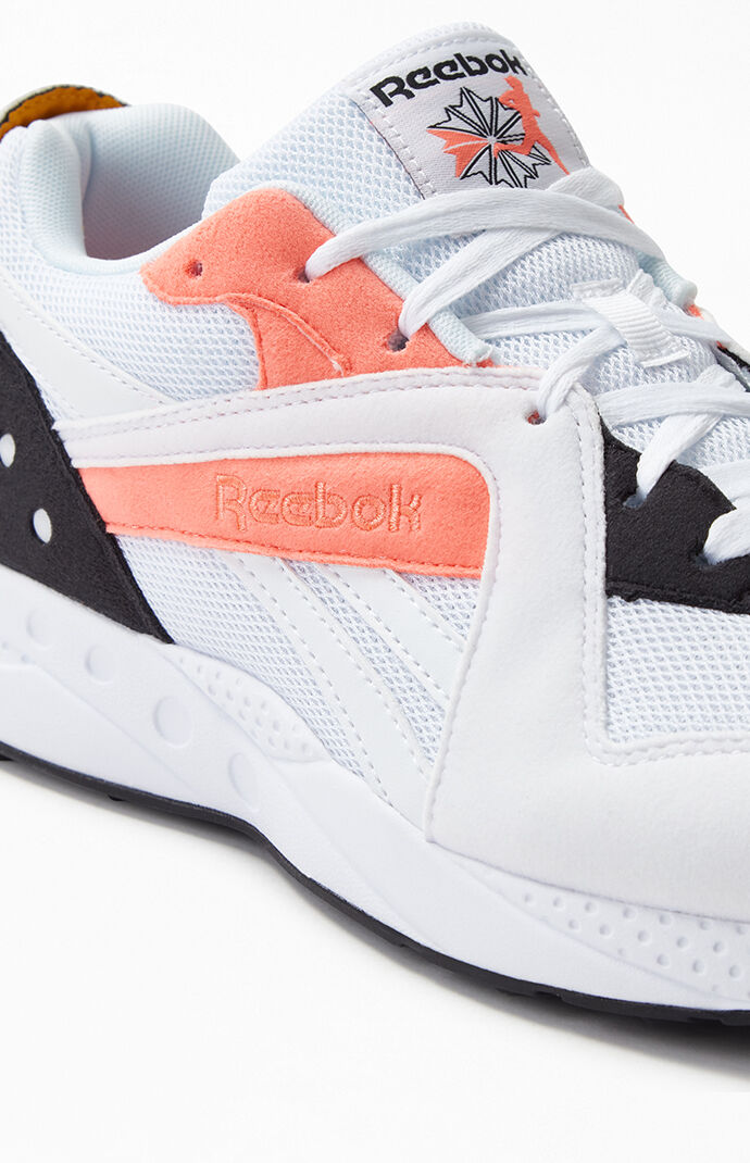 White & Pink Pyro Shoes