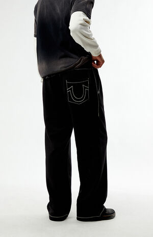 Big T Logo Baggy Sweatpants image number 2