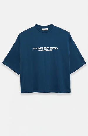 Blue Racing Merch T-Shirt image number 1