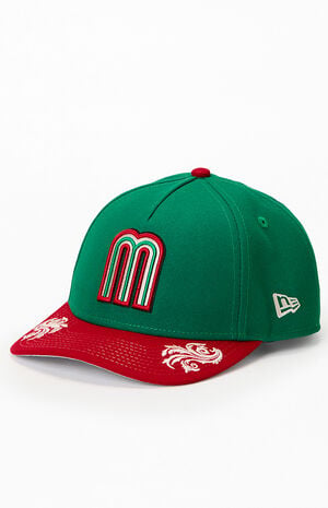 Mexico 9FORTY A-Frame Wordmark Snapback Hat image number 2