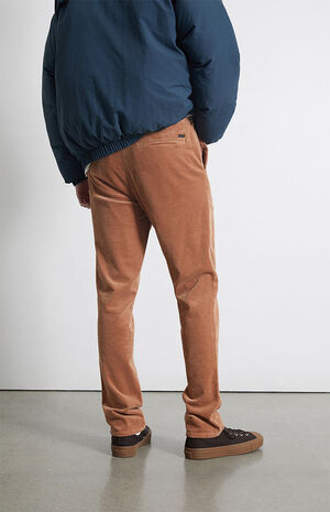 Beige Slim Chino Pants image number 4