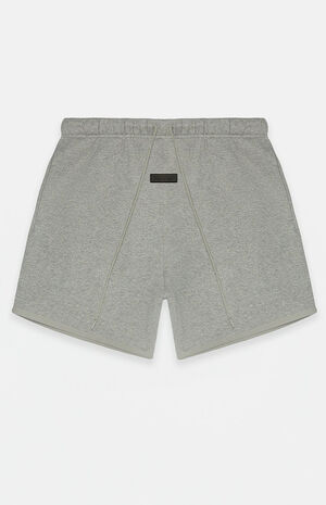 Dark Heather Oatmeal Sweat Shorts image number 6