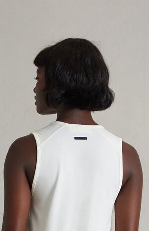 Women's Ivory Classic Tank Top image number 5