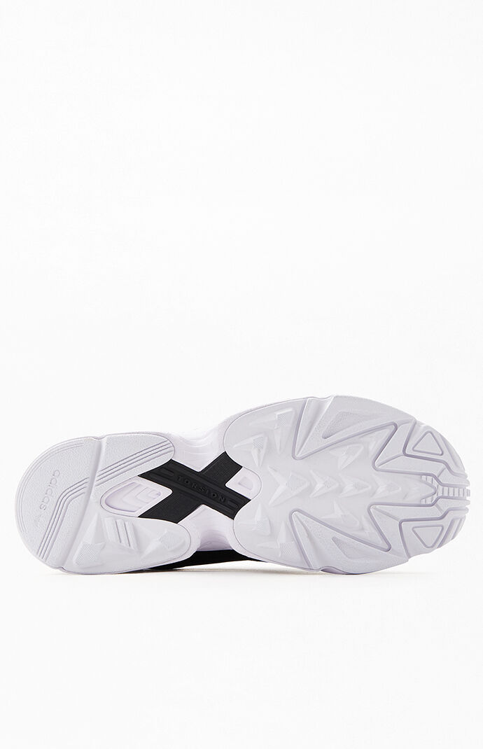Women's Black & White Falcon Sneakers