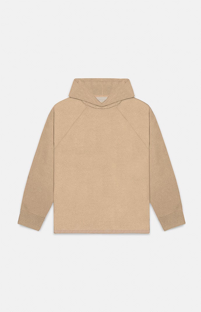 피오갓 에센셜 Fear Of God Kids Sand Knit Hoodie