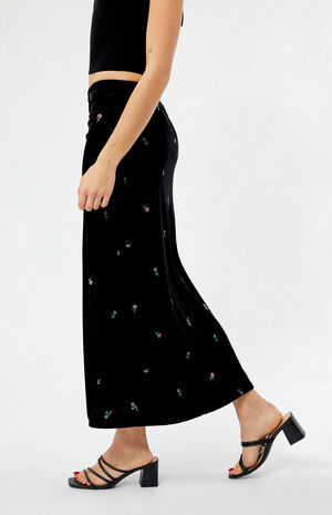 Ruched Midi Skirt image number 3