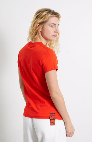 x Vogue Red Regular T-Shirt image number 3
